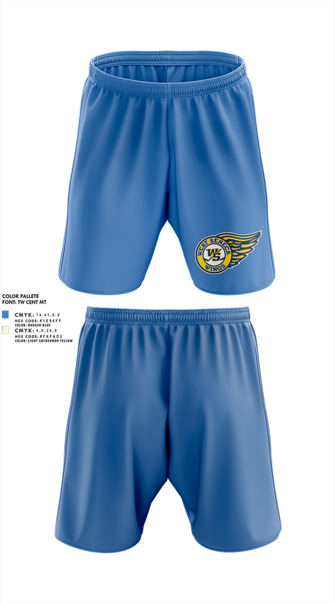 Athletic Shorts With Pockets, Wings, Ice Hockey, Teamtime, Team time, sublimation, custom sports apparel, team uniforms, spirit wear, spiritwear, sports uniforms, custom shirts, team store, custom team store, fundraiser sports, apparel fundraiser