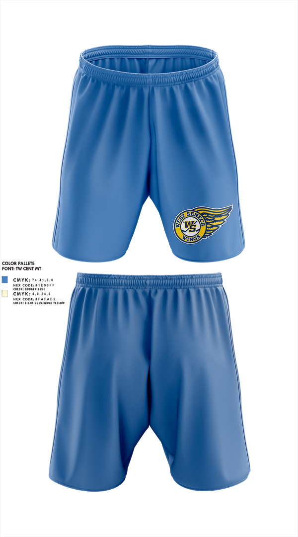 Athletic Shorts With Pockets, Wings, Ice Hockey, Teamtime, Team time, sublimation, custom sports apparel, team uniforms, spirit wear, spiritwear, sports uniforms, custom shirts, team store, custom team store, fundraiser sports, apparel fundraiser