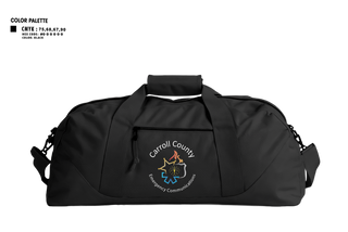 Duffle Bag, Carroll County Emergency Communications, Police, Teamtime, Team time, sublimation, custom sports apparel, team uniforms, spirit wear, spiritwear, sports uniforms, custom shirts, team store, custom team store, fundraiser sports, apparel fundraiser