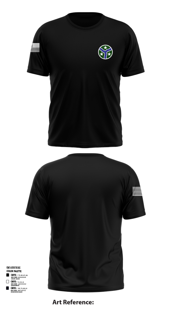 Short Sleeve Performance Shirt, 278th Armored Cavalry Regiment, National Guard, Teamtime, Team time, sublimation, custom sports apparel, team uniforms, spirit wear, spiritwear, sports uniforms, custom shirts, team store, custom team store, fundraiser sports, apparel fundraiser