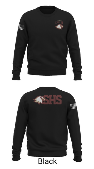 Crew Neck Sweatshirt, Sharon Eagles Swimming, Swimming, Teamtime, Team time, sublimation, custom sports apparel, team uniforms, spirit wear, spiritwear, sports uniforms, custom shirts, team store, custom team store, fundraiser sports, apparel fundraiser