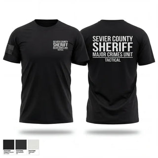 Old School Cotton Feel Shirt, Sevier County Sheriff Major Crimes unit, Police, Teamtime, Team time, sublimation, custom sports apparel, team uniforms, spirit wear, spiritwear, sports uniforms, custom shirts, team store, custom team store, fundraiser sports, apparel fundraiser