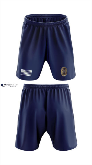 Athletic Shorts With Pockets, Canal Fulton Police Department, Police, Teamtime, Team time, sublimation, custom sports apparel, team uniforms, spirit wear, spiritwear, sports uniforms, custom shirts, team store, custom team store, fundraiser sports, apparel fundraiser