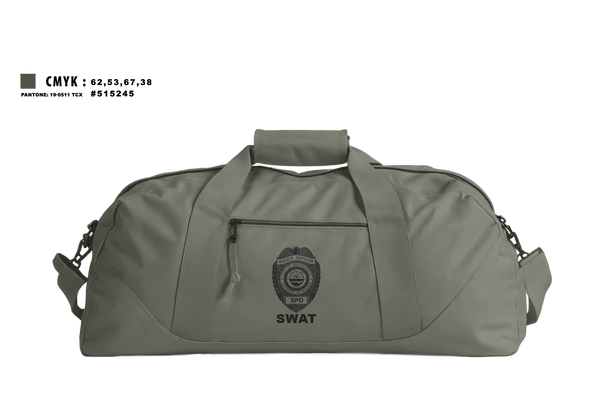 Duffle Bag, Springfield Ohio SWAT, Police, Teamtime, Team time, sublimation, custom sports apparel, team uniforms, spirit wear, spiritwear, sports uniforms, custom shirts, team store, custom team store, fundraiser sports, apparel fundraiser