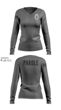 Adult Parole Authority Women's Long Sleeve V-neck Shirt - 21