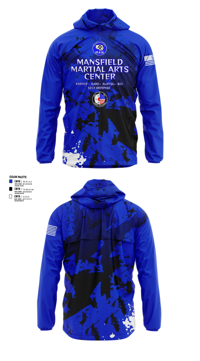 Mansfield Martial Arts Center Windbreaker - 18