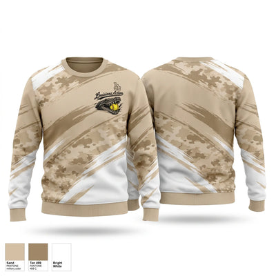 Louisiana Action Crew Neck Sweatshirt - 1
