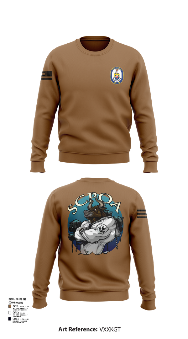 Crew Neck Sweatshirt, Scpoa, Navy, Teamtime, Team time, sublimation, custom sports apparel, team uniforms, spirit wear, spiritwear, sports uniforms, custom shirts, team store, custom team store, fundraiser sports, apparel fundraiser