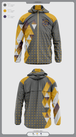 Windbreaker, Pac Hwy Lady Jr Pirates, Cheer, Teamtime, Team time, sublimation, custom sports apparel, team uniforms, spirit wear, spiritwear, sports uniforms, custom shirts, team store, custom team store, fundraiser sports, apparel fundraiser