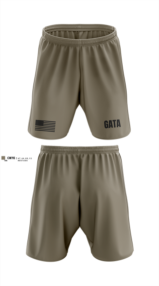 Athletic Shorts With Pockets, MRBN- A Co, Army, Teamtime, Team time, sublimation, custom sports apparel, team uniforms, spirit wear, spiritwear, sports uniforms, custom shirts, team store, custom team store, fundraiser sports, apparel fundraiser