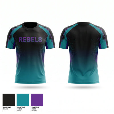 Rebels Soft Poly Tee Cotton Like Feel - 1