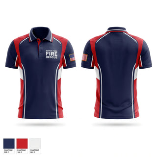 Short Sleeve Performance Polo, Dutch Fork Fire Rescue, Fire Department, Teamtime, Team time, sublimation, custom sports apparel, team uniforms, spirit wear, spiritwear, sports uniforms, custom shirts, team store, custom team store, fundraiser sports, apparel fundraiser