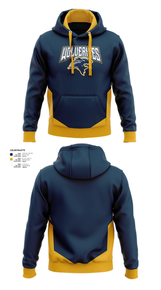 Hoodie, Godwin Heights Wolverines, Men's Basketball, Teamtime, Team time, sublimation, custom sports apparel, team uniforms, spirit wear, spiritwear, sports uniforms, custom shirts, team store, custom team store, fundraiser sports, apparel fundraiser
