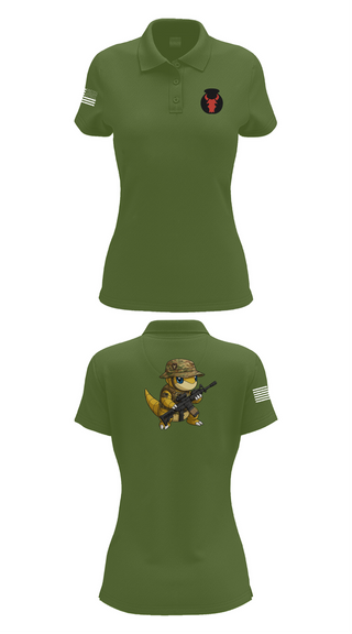 Womens Short Sleeve Performance Polo, , National Guard, Teamtime, Team time, sublimation, custom sports apparel, team uniforms, spirit wear, spiritwear, sports uniforms, custom shirts, team store, custom team store, fundraiser sports, apparel fundraiser