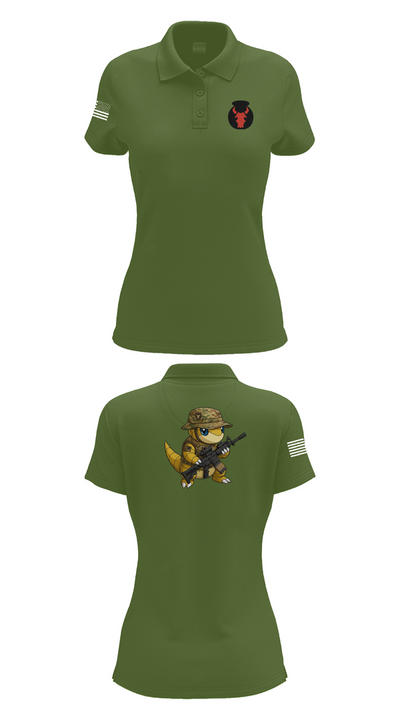 Task force Armadillo 97530409 Women's Short Sleeve Performance Polo  - 52