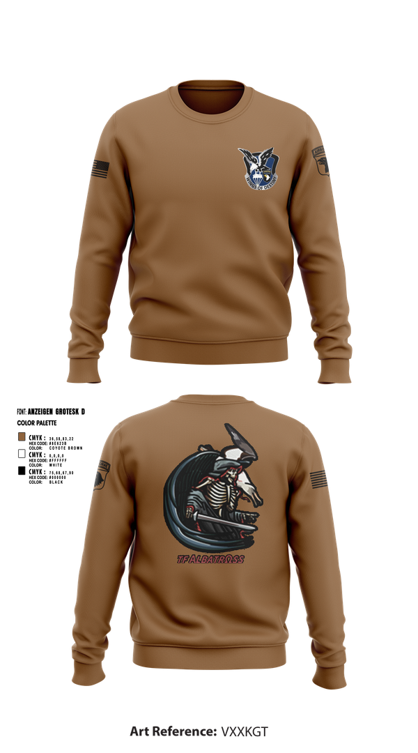 Crew Neck Sweatshirt, 2nd Flt Platoon, B/101 Avn Regt, 101st ABN DIV, , Teamtime, Team time, sublimation, custom sports apparel, team uniforms, spirit wear, spiritwear, sports uniforms, custom shirts, team store, custom team store, fundraiser sports, apparel fundraiser
