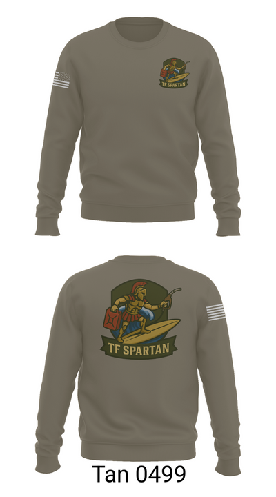 Task Force Spartan 82789422 Crew Neck Sweatshirt - 65