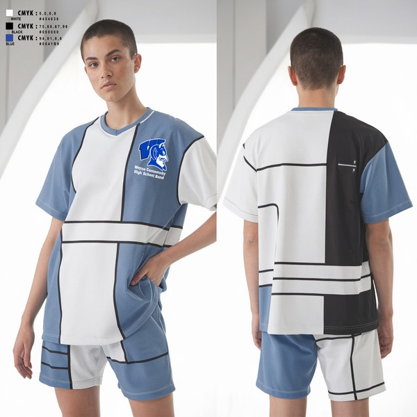 Short Sleeve Performance Shirt, Wayne Community High School Band, Spirit Store, Teamtime, Team time, sublimation, custom sports apparel, team uniforms, spirit wear, spiritwear, sports uniforms, custom shirts, team store, custom team store, fundraiser sports, apparel fundraiser