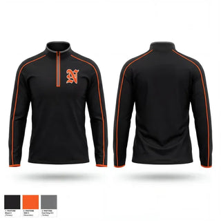 Quarter Zip Jacket, Normandy Invaders, Baseball, Teamtime, Team time, sublimation, custom sports apparel, team uniforms, spirit wear, spiritwear, sports uniforms, custom shirts, team store, custom team store, fundraiser sports, apparel fundraiser