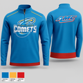 Cottey College Basketball 57354775 Quarter Zip Jacket - 1