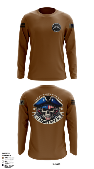 Long Sleeve Performance Shirt, , Army, Teamtime, Team time, sublimation, custom sports apparel, team uniforms, spirit wear, spiritwear, sports uniforms, custom shirts, team store, custom team store, fundraiser sports, apparel fundraiser