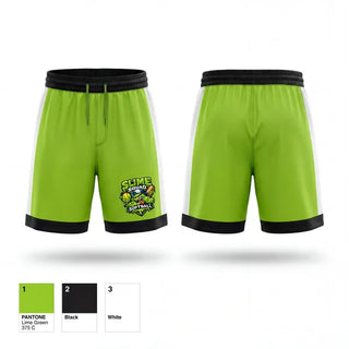 Athletic Shorts With Pockets, Slime Squad, Softball, Teamtime, Team time, sublimation, custom sports apparel, team uniforms, spirit wear, spiritwear, sports uniforms, custom shirts, team store, custom team store, fundraiser sports, apparel fundraiser