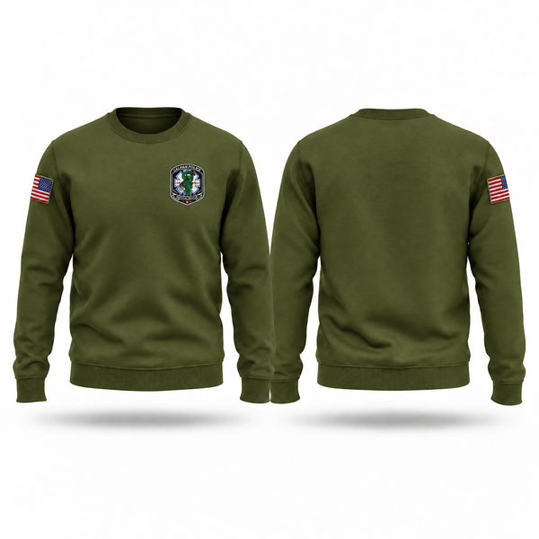 Crew Neck Sweatshirt, Calhan Police Department, Police, Teamtime, Team time, sublimation, custom sports apparel, team uniforms, spirit wear, spiritwear, sports uniforms, custom shirts, team store, custom team store, fundraiser sports, apparel fundraiser