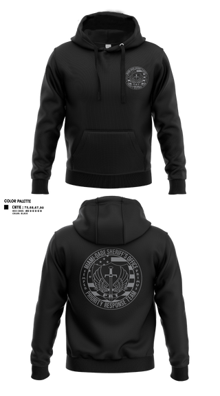 Hoodie, Priority Response Team, Police, Teamtime, Team time, sublimation, custom sports apparel, team uniforms, spirit wear, spiritwear, sports uniforms, custom shirts, team store, custom team store, fundraiser sports, apparel fundraiser