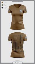 Jet Det 9275706 Women's Short Sleeve V-neck Shirt - 30