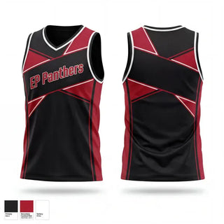 Mens Basketball Jersey, EP Panthers, Men's Basketball, Teamtime, Team time, sublimation, custom sports apparel, team uniforms, spirit wear, spiritwear, sports uniforms, custom shirts, team store, custom team store, fundraiser sports, apparel fundraiser