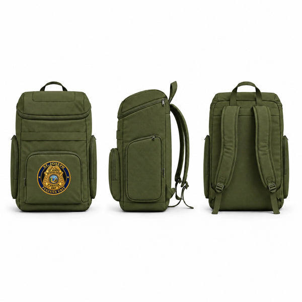 Gear Bag, ST. JOSEPH DETENTION CENTER FUGITIVE UNIT, Police, Teamtime, Team time, sublimation, custom sports apparel, team uniforms, spirit wear, spiritwear, sports uniforms, custom shirts, team store, custom team store, fundraiser sports, apparel fundraiser