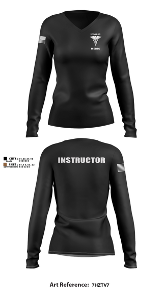Womens Long Sleeve Vneck Shirt, 2/254 RTI, Army, Teamtime, Team time, sublimation, custom sports apparel, team uniforms, spirit wear, spiritwear, sports uniforms, custom shirts, team store, custom team store, fundraiser sports, apparel fundraiser