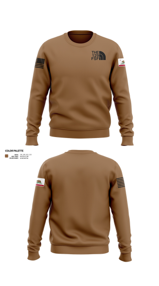 Crew Neck Sweatshirt, 129 FSS, Air Force, Teamtime, Team time, sublimation, custom sports apparel, team uniforms, spirit wear, spiritwear, sports uniforms, custom shirts, team store, custom team store, fundraiser sports, apparel fundraiser