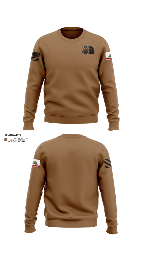 Crew Neck Sweatshirt, 129 FSS, Air Force, Teamtime, Team time, sublimation, custom sports apparel, team uniforms, spirit wear, spiritwear, sports uniforms, custom shirts, team store, custom team store, fundraiser sports, apparel fundraiser