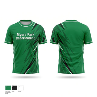 Short Sleeve Performance Shirt, Myers Park Cheerleading, Cheer, Teamtime, Team time, sublimation, custom sports apparel, team uniforms, spirit wear, spiritwear, sports uniforms, custom shirts, team store, custom team store, fundraiser sports, apparel fundraiser