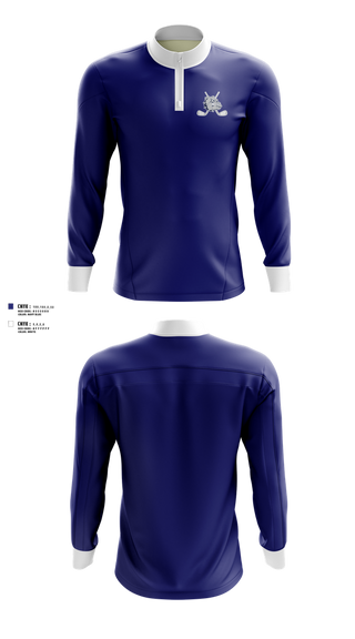 Quarter Zip Jacket, Rockland High School Golf, Golf, Teamtime, Team time, sublimation, custom sports apparel, team uniforms, spirit wear, spiritwear, sports uniforms, custom shirts, team store, custom team store, fundraiser sports, apparel fundraiser