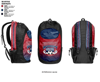 Gear Bag, Langhorne Neshaminy United Soccer Club, Men's Soccer, Teamtime, Team time, sublimation, custom sports apparel, team uniforms, spirit wear, spiritwear, sports uniforms, custom shirts, team store, custom team store, fundraiser sports, apparel fundraiser