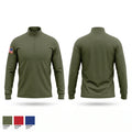 J.W Nixon JROTC mustangs 28691299 Windbreaker - 1