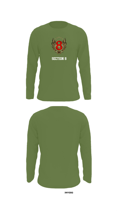 Section 8 9154047 Long Sleeve Performance Shirt 52