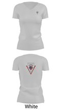 Bureau of Prisons 22428048 Women's Short Sleeve V-neck Shirt - 12