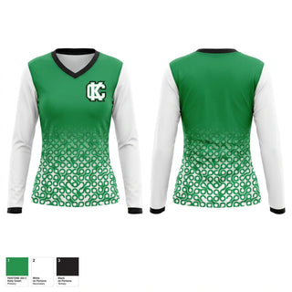 Womens Long Sleeve Vneck Shirt, Ceredo Kenova Wonders, Baseball, Teamtime, Team time, sublimation, custom sports apparel, team uniforms, spirit wear, spiritwear, sports uniforms, custom shirts, team store, custom team store, fundraiser sports, apparel fundraiser