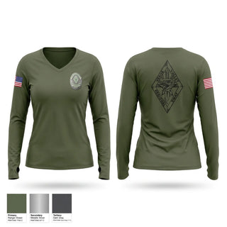 Womens Long Sleeve Vneck Shirt, Verde Valley Regional SWAT, Police, Teamtime, Team time, sublimation, custom sports apparel, team uniforms, spirit wear, spiritwear, sports uniforms, custom shirts, team store, custom team store, fundraiser sports, apparel fundraiser