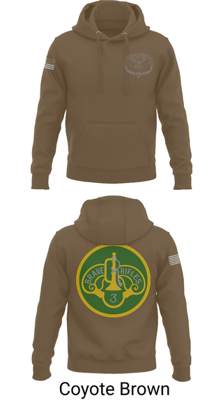 Hoodie, 3d Cavalry Regiment, Army, Teamtime, Team time, sublimation, custom sports apparel, team uniforms, spirit wear, spiritwear, sports uniforms, custom shirts, team store, custom team store, fundraiser sports, apparel fundraiser