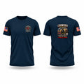 Crowder Fire Department 8735700 Old School Cotton Feel Shirt - 1