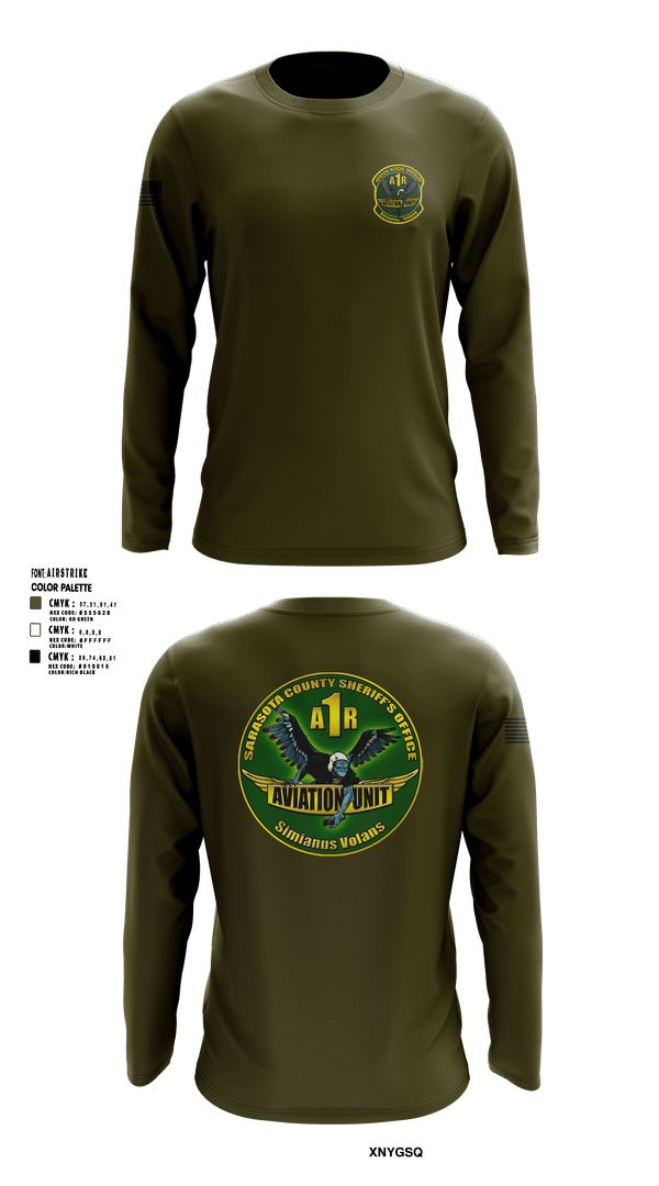 Long Sleeve Performance Shirt, Sarasota County Sheriff’s Office Aviation Unit, Police, Teamtime, Team time, sublimation, custom sports apparel, team uniforms, spirit wear, spiritwear, sports uniforms, custom shirts, team store, custom team store, fundraiser sports, apparel fundraiser