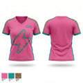 RVSC CHAOS 29376046 Women's Short Sleeve V-neck Shirt - 1