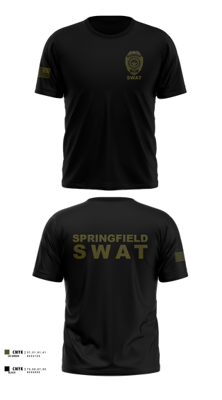 Short Sleeve Performance Shirt, Springfield Ohio SWAT, Police, Teamtime, Team time, sublimation, custom sports apparel, team uniforms, spirit wear, spiritwear, sports uniforms, custom shirts, team store, custom team store, fundraiser sports, apparel fundraiser