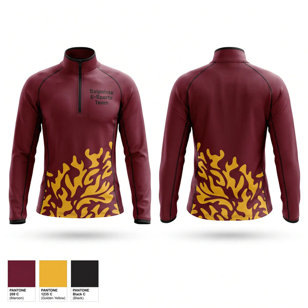 Quarter Zip Jacket, Salpointe E-Sports Team, E-Sports, Teamtime, Team time, sublimation, custom sports apparel, team uniforms, spirit wear, spiritwear, sports uniforms, custom shirts, team store, custom team store, fundraiser sports, apparel fundraiser