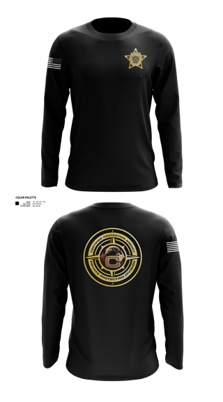 Long Sleeve Performance Shirt, Certified Protection Agency, Navy, Teamtime, Team time, sublimation, custom sports apparel, team uniforms, spirit wear, spiritwear, sports uniforms, custom shirts, team store, custom team store, fundraiser sports, apparel fundraiser
