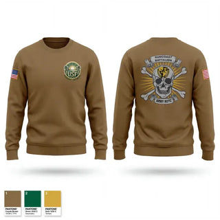 Crew Neck Sweatshirt, Suncoast Battalion, Army, Teamtime, Team time, sublimation, custom sports apparel, team uniforms, spirit wear, spiritwear, sports uniforms, custom shirts, team store, custom team store, fundraiser sports, apparel fundraiser